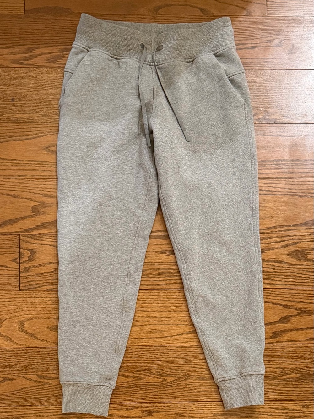 lululemon athletica Heather Gray Drawstring Joggers